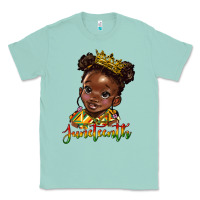 Seafoam juneteenth black girl Classic Tee - HRA Design Shop