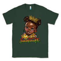Sports Green juneteenth black girl Classic Tee - HRA Design Shop
