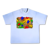 Grape Ice autism background Urban Heavy Tee - Zillion Design Studio