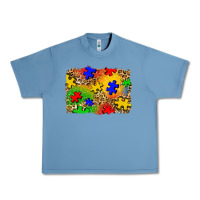 Pebble Blue autism background Urban Heavy Tee - Zillion Design Studio