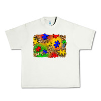 Pistachio autism background Urban Heavy Tee - Zillion Design Studio