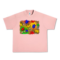 Salmon autism background Urban Heavy Tee - Zillion Design Studio