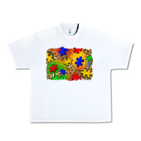 White autism background Urban Heavy Tee - Zillion Design Studio