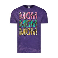 Cloud Purple mom mom mom mothers day Vintage Tee - texasbilliewilder
