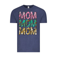 Vintage Denim mom mom mom mothers day Vintage Tee - texasbilliewilder