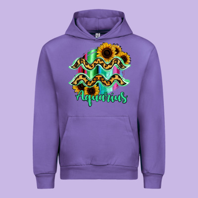 Aquarius Zodiac Urban Hoodie Designed By Bettercallsaul