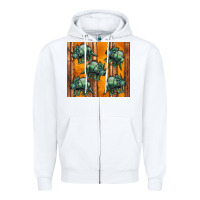 White dinosaur triceratops Zipper Hoodie - Artiststas