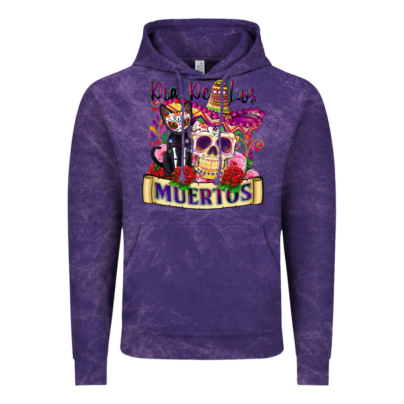 Dia De Los Muertos Vintage Hoodie by Zillion Design Studio | Teevron