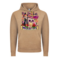 Vintage Coffee dia de los muertos Vintage Hoodie - Zillion Design Studio