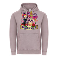 Vintage Zinc dia de los muertos Vintage Hoodie - Zillion Design Studio