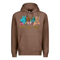 Chestnut peace love nails bbs Premium Hoodie - BundleAndBundleShop