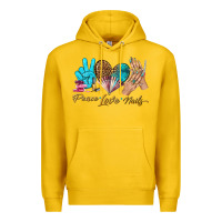 Lemon peace love nails bbs Premium Hoodie - BundleAndBundleShop