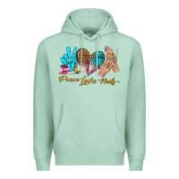 Seafoam peace love nails bbs Premium Hoodie - BundleAndBundleShop