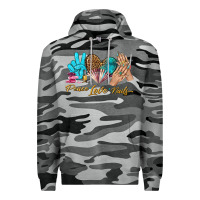 Slate Camo peace love nails bbs Premium Hoodie - BundleAndBundleShop