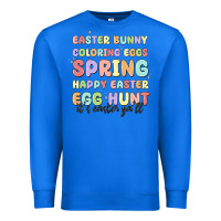 True Royal easter bunny spring Premium Sweatshirt - MaliasSmallBusiness