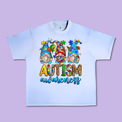 Autism Awareness Gnomes Urban Heavy Tee Designed By Zillion Design Studio