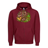 Burgundy american football helmet Zipper Hoodie - JahusDesignShop
