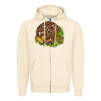 Sandshell american football helmet Zipper Hoodie - JahusDesignShop