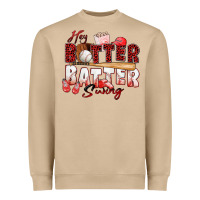 Mushroom hey batter batter swing baseball Heavyweight Sweatshirt - Zillion Design Studio