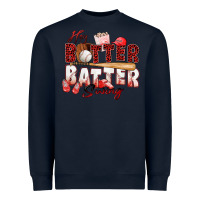 Navy hey batter batter swing baseball Heavyweight Sweatshirt - Zillion Design Studio