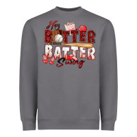 Storm hey batter batter swing baseball Heavyweight Sweatshirt - Zillion Design Studio