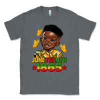 Charcoal Heather juneteenth 1865 black boy Classic Tee - HRA Design Shop