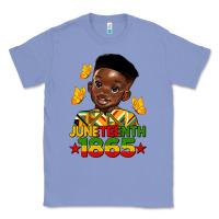 Colony Blue juneteenth 1865 black boy Classic Tee - HRA Design Shop
