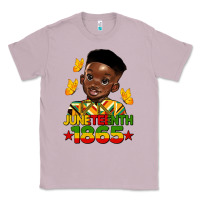 Lilac juneteenth 1865 black boy Classic Tee - HRA Design Shop