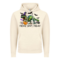 Vintage Artic T-Rex Trick Rawr Treat Vintage Hoodie - RanaPortraitStore