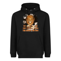 Black Dad The Man Cowhide Background Heavyweight Hoodie - Jasminsmagicworld