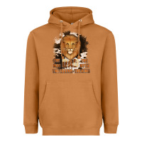 Meerkat Dad The Man Cowhide Background Heavyweight Hoodie - Jasminsmagicworld