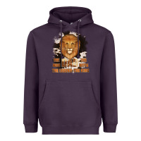 Plum Dad The Man Cowhide Background Heavyweight Hoodie - Jasminsmagicworld