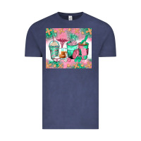 Vintage Denim nurse coffee cups Vintage Tee - Zillion Design Studio