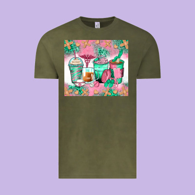 Nurse Coffee Cups Vintage Tee Designed By Zillion Design Studio