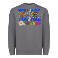 Storm you are enough with daisies Heavyweight Sweatshirt - texasbilliewilder