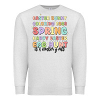 Oatmeal Heather easter bunny spring Premium Sweatshirt - MaliasSmallBusiness