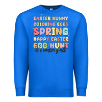 True Royal easter bunny spring Premium Sweatshirt - MaliasSmallBusiness