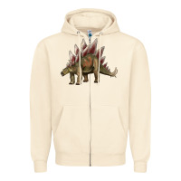 Sandshell dinosaur stegosaurus Zipper Hoodie - Artiststas