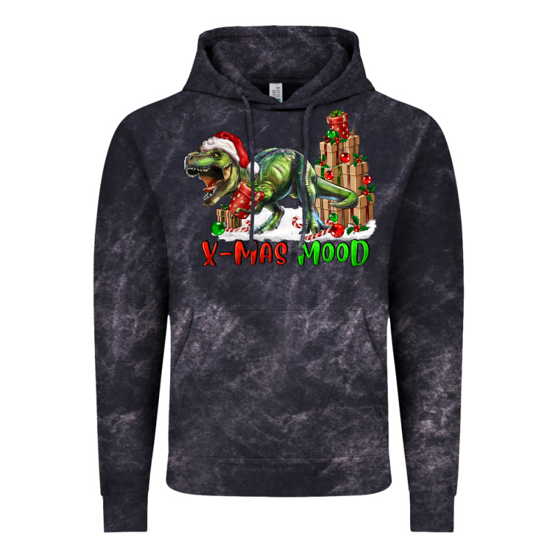 T Rex X Mas Mood Vintage Hoodie by RanaPortraitStore | Teevron