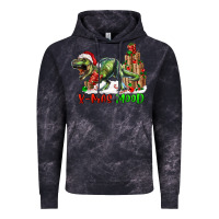 Cloud Black t rex x mas mood Vintage Hoodie - RanaPortraitStore