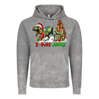 Cloud Rock t rex x mas mood Vintage Hoodie - RanaPortraitStore