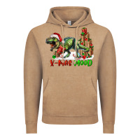 Vintage Coffee t rex x mas mood Vintage Hoodie - RanaPortraitStore
