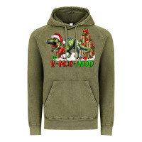 Vintage Olive t rex x mas mood Vintage Hoodie - RanaPortraitStore