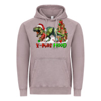 Vintage Zinc t rex x mas mood Vintage Hoodie - RanaPortraitStore