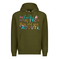 Army Green i'm the nail tech they told you about bbs Premium Hoodie - BundleAndBundleShop
