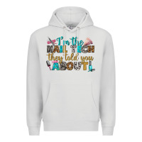 Dove Grey i'm the nail tech they told you about bbs Premium Hoodie - BundleAndBundleShop