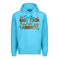 Ocean Blue i'm the nail tech they told you about bbs Premium Hoodie - BundleAndBundleShop