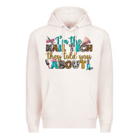 Pale Pink i'm the nail tech they told you about bbs Premium Hoodie - BundleAndBundleShop