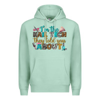 Seafoam i'm the nail tech they told you about bbs Premium Hoodie - BundleAndBundleShop