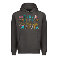 Smoke i'm the nail tech they told you about bbs Premium Hoodie - BundleAndBundleShop